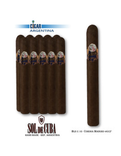 SOL DE CUBA RESERVA MADURO - CORONA Mazo x10