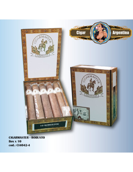 CIGARMASTER - ROBUSTO - Box x 10