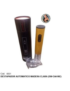 DESTAPADOR AUTOMÁTICO MADERA CLARO (SWC001NC)