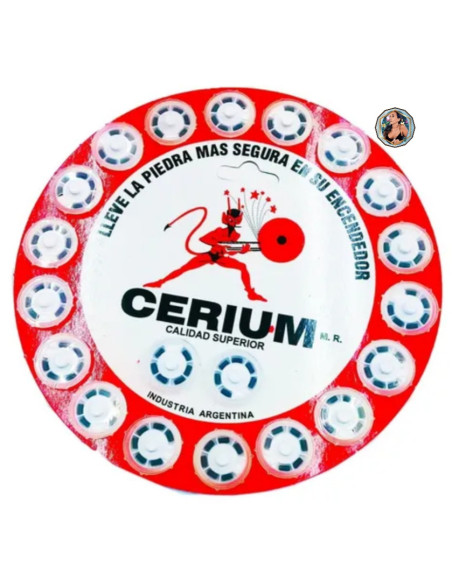 CERIUM - PIEDRAS PARA ENCENDEDOR x 1 (6 piedras)