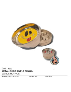 METAL CHICO SIMPLE 2P V/MOTIVOS   PH5813