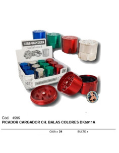 METAL CARGADOR BALAS 3P CH.COLORES DK5911A