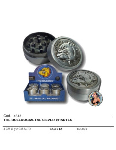 THE BULLDOG METAL SILVER 2P