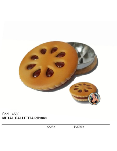 METAL GALLETITA 2P  PH1840