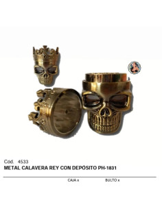 METAL CALAVERA REY 3P  C/DEPO.   PH1831