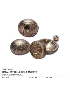 METAL ESTRELLA DE LA MUERTE 3P   1012