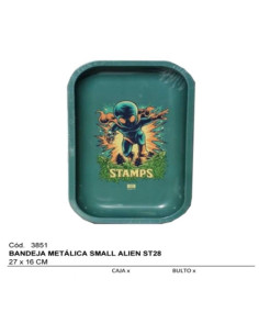 STAMPS - METÁLICA SMALL ALIEN ST28