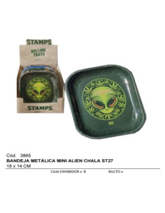 STAMPS - METÁLICA MINI ALIEN CHALA ST27
