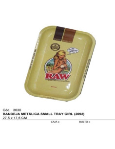 RAW - METÁLICA SMALL TRAY GIRL (2092)