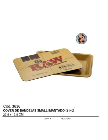 RAW - METÁLICA MINI + COVER IMANTADO (2026/2128)