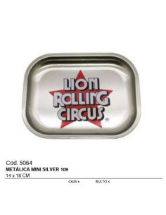 LION ROLLING CIRCUS - METÁLICA MINI SILVER (109)