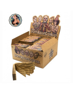 LION ROLLING CIRCUS - DE CARTÓN UNBLEACHED LARGE x 50      6cm