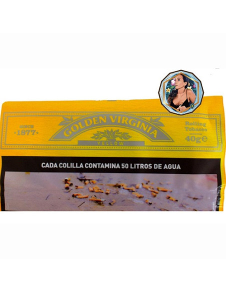 GOLDEN VIRGINIA - YELLOW x 40gr