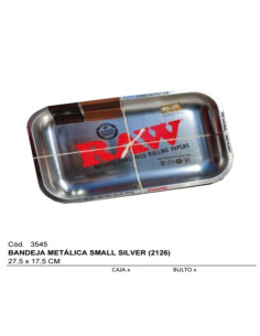 RAW - METÁLICA SMALL SILVER (2126)