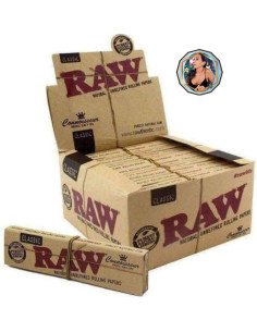 RAW - 1¼ CONNOISSEUR ORGANIC c/filtro x 50