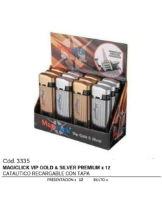 VIP GOLD & SILVER PREMIUM catalítico c/tapa  x 1