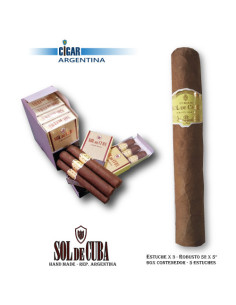 SOL DE CUBA - ROBUSTO - Box x 3