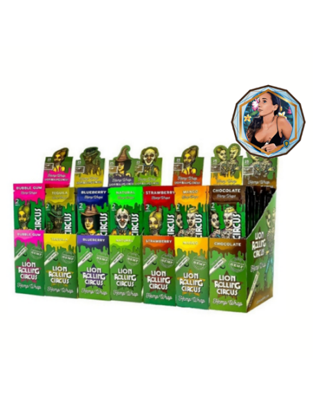 LION ROLLING CIRCUS - CHOCOLATE x 2