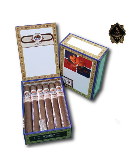 ORO DOMINICANO CARIBE CORONA Sumatra Box x12