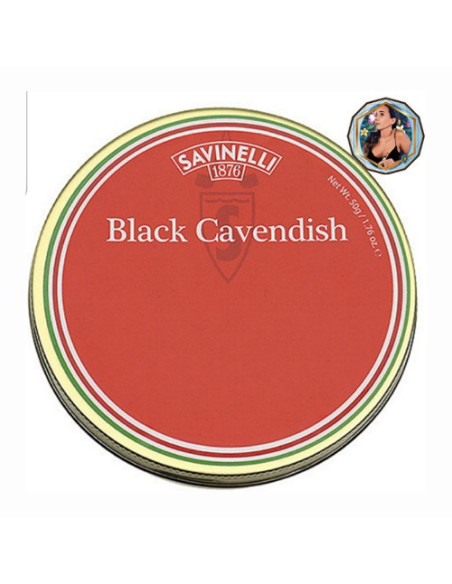 SAVINELLI - BLACK CAVENDISH lata x 50Gr