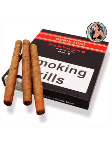 PARTAGAS - SERIES MINI x 10