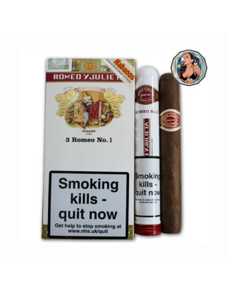 ROMEO Y JULIETA - ROMEO N1 TUBO- BOX X 3
