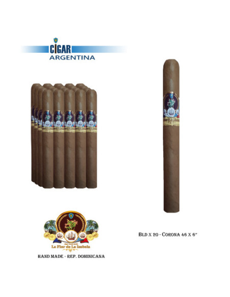 LA FLOR DE LA ISABELA CORONA - Mazo x 20