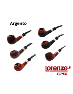 BY LORENZO - ARGENTO SEMICURVA NATURAL, CAOBA o LABRADA c/virola