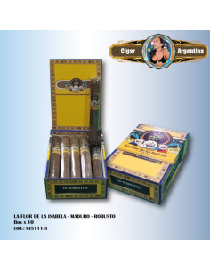 LA FLOR DE LA ISABELA ROBUSTO MADURO - Box x 10