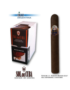 SOL DE CUBA RESERVA MADURO - ROBUSTO Box x3